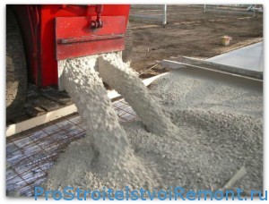 Самый значимый материал при строительстве - бетон