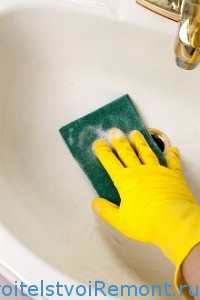 Как очистить ванную и душевую кабину от налета?