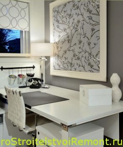 Мебель для домашнего офиса фото Современный стиль
