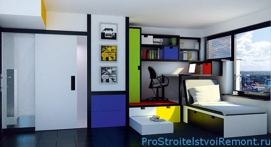 Создание интерьера в маленькой квартире