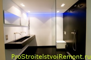 Дизайн ванной комнаты с душевой кабиной фото