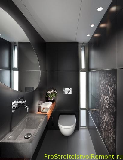 Современный дизайн ванной комнаты фото