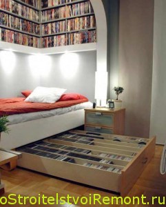 Мебель для маленькой спальни фото кровать