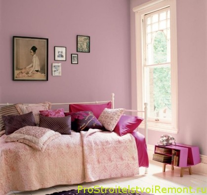 Выбор цвета стен для спальни фото
