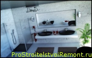 Современный дизайн интерьера ванной комнаты фото