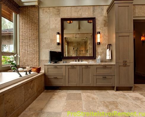 Романтический дизайн ванной комнаты фото