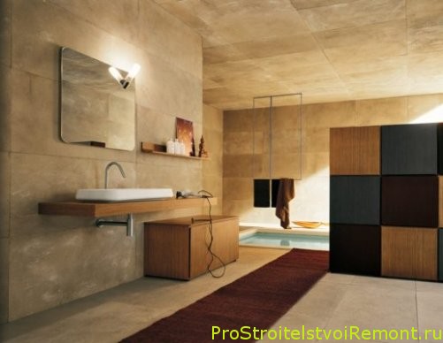 Интересный дизайн ванной комнаты фото