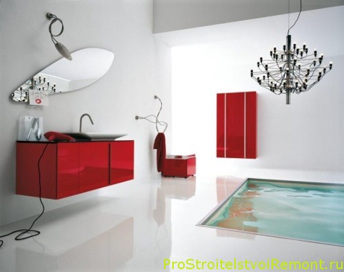 Дизайн белой ванной комнаты фото