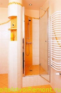Дизайн ванной комнаты с душевой кабинкой фото