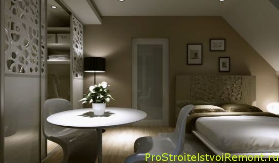 Уютный и комфортный дизайн маленькой спальни фото