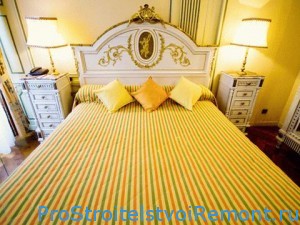 Дизайн спальни в желтом цвете фото